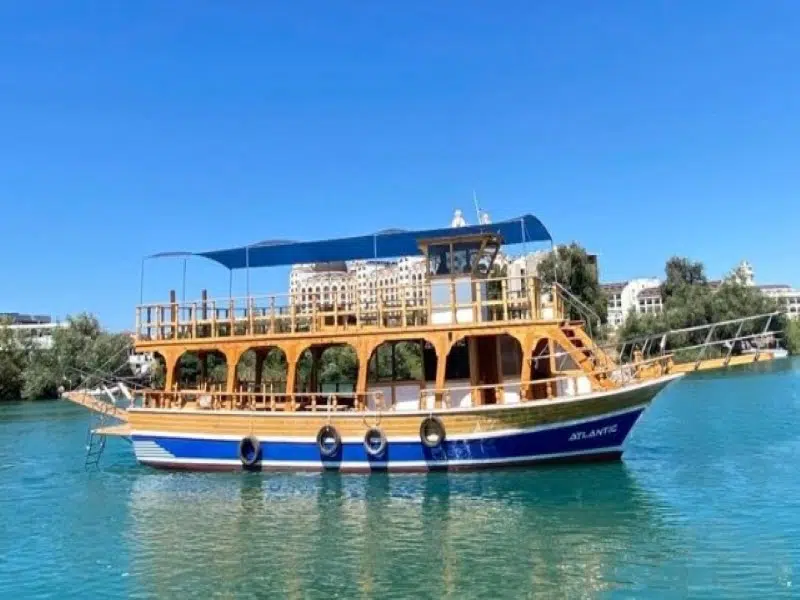 Antalya Boat Tour – Düden Waterfall & Aksu River