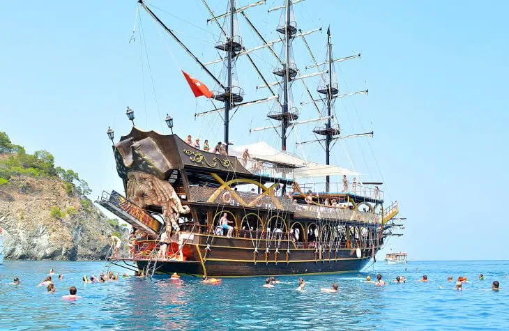 Kemer Party Boat – Phaselis Coves Cruise