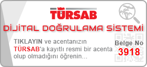 TÜRSAB Dijital Doğrulama Sistemi - Belge No 3918